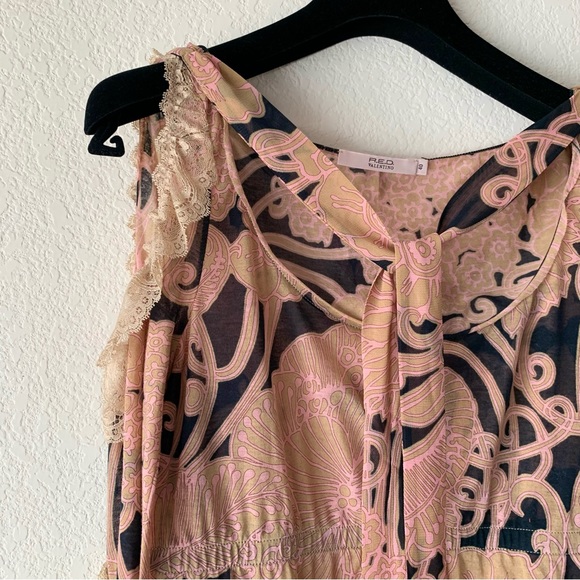 Valentino y2k lace bell sleeve blouse - Picture 11 of 16